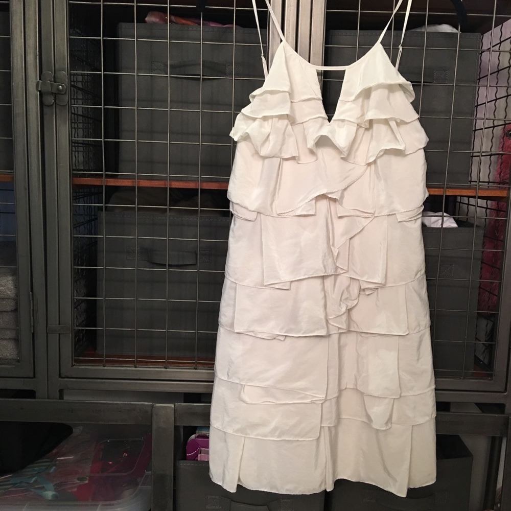 BCBG Ruffle Dress